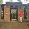 Man stands outside the Salvation Army