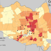 Teen birth rate in Harris County 