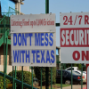 Don't Mess With Texas littering signs