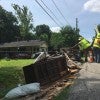 Hurricane Harvey clean up workers