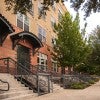 Exterior of an apartment building