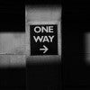 One way sign One way sign
