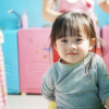Kindergarten little girl