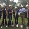 Elected officials at groundbreaking