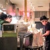 Restaurants workers work in the kitchen