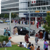 Eid celebration at convention center