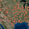 Map of detention facilities from Torn Apart mapping project