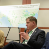 June 7, 2018- Mayor Martin Walsh participates in a panel discussion with Mayors Garcetti, Rogero and Turner on the topic of Climate Mayors since its inception. (Mayor's Office Photo by Isabel Leon)