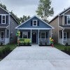 Front of three Burghli homes