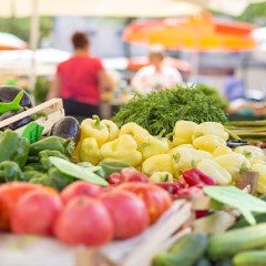 fresh fruits and vegetables