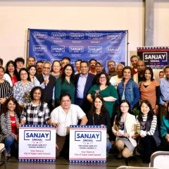 Sanjay Singhal was elected to Sugar Land's city council in 2025