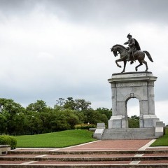 Hermann Park statue