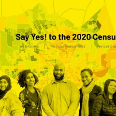 artwork for Harris County census campaign