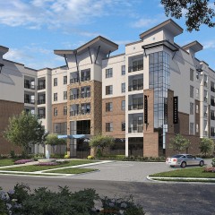The proposed development at 2640 Fountain View. Image via Houston Housing Authority.