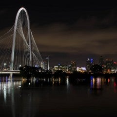 Dallas at night
